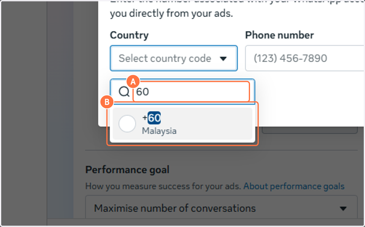 Numer Connection Connect WhatsApp Business Number with Facebook - Kuasa ARA CMO Help